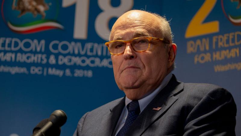 Rudy Giuliani in May 2018