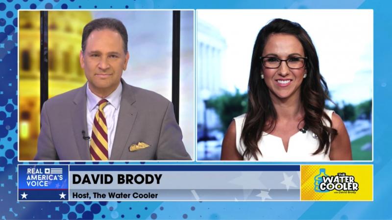 Congresswoman Lauren Boebert (R-C.O.) and David Brody