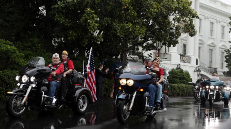 Rolling to Remember at White House, 2020.