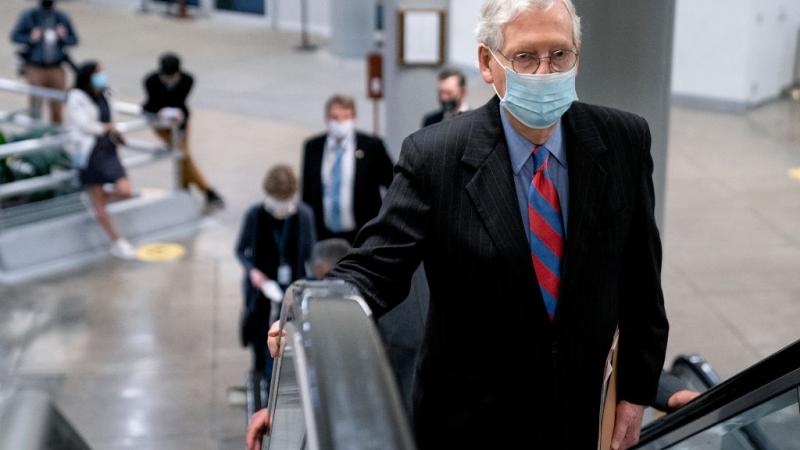 Sen. Mitch McConnell on April 29, 2021