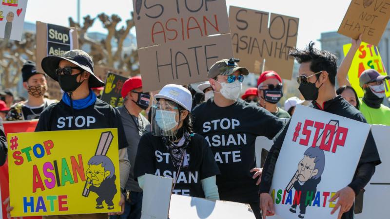 Anti-Asian American hate march and rally