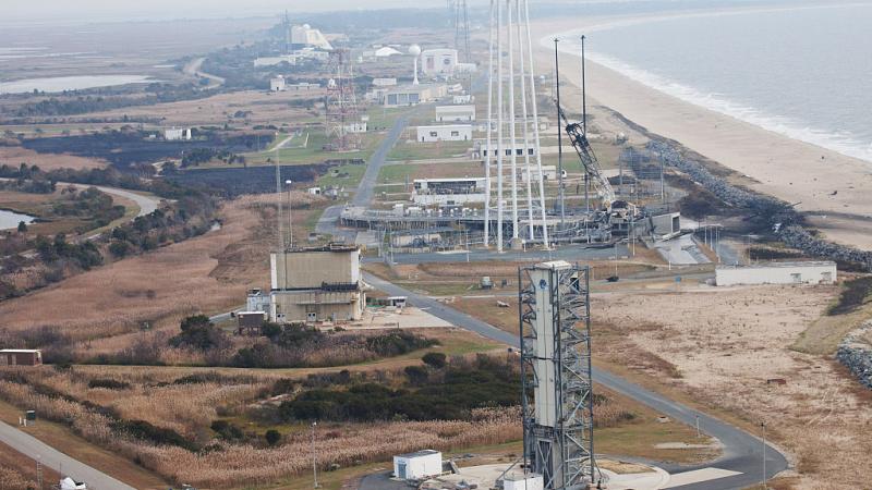 The Wallops Island launching facility