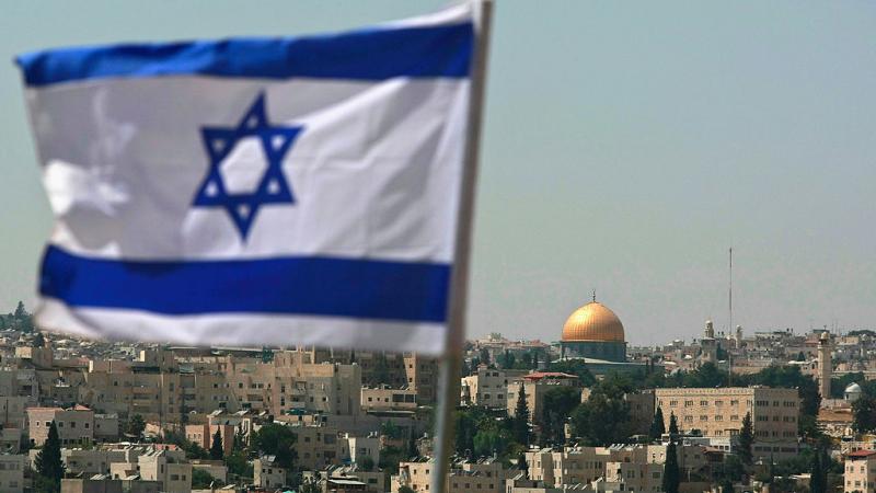 Israeli flag in 2008