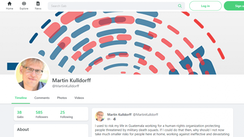 Harvard Med epidemiologist Martin Kulldorff