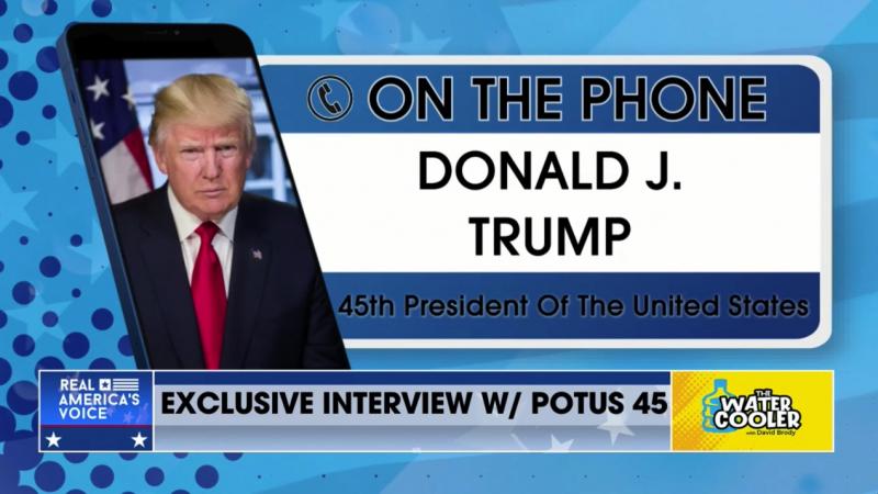 President Donald Trump and David Brody