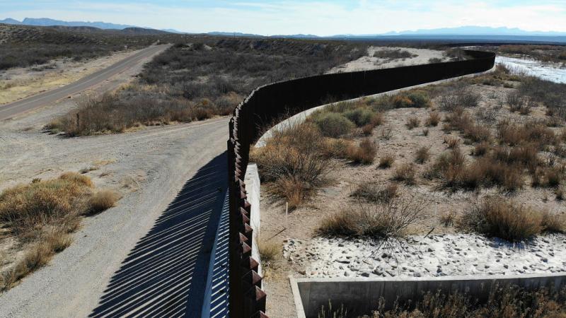 Border wall in Texas in 2019