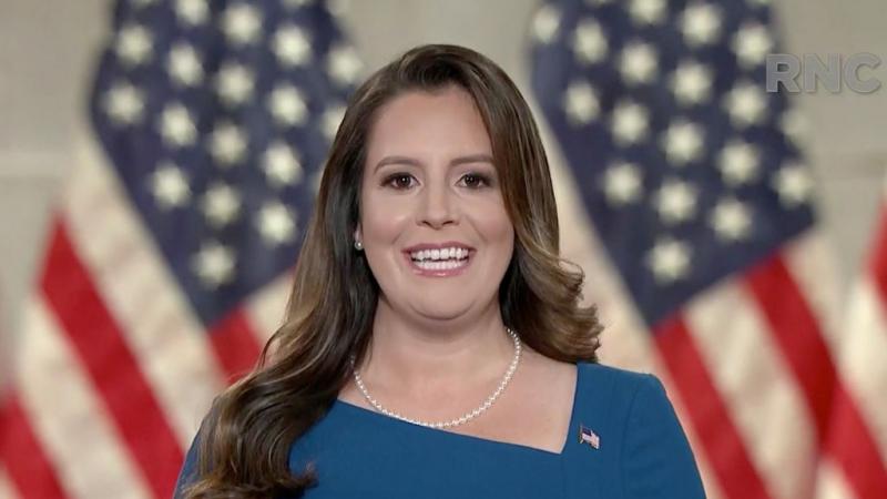 Rep. Elise Stefanik in screenshot from the RNC's livestream of 2020 Republican National Convention