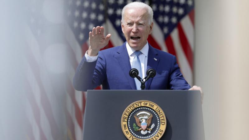 President Biden in April 2021