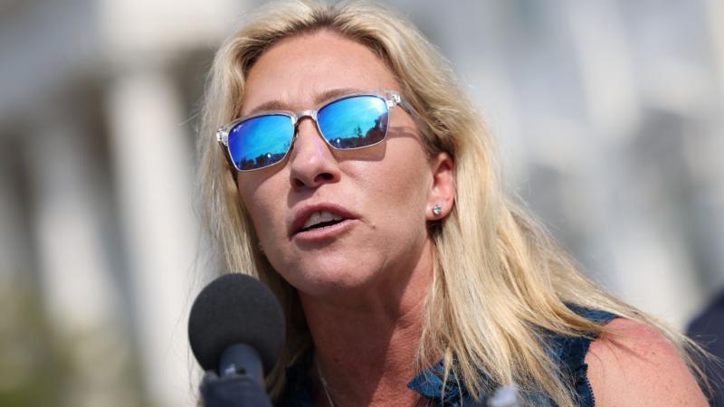 Rep. Marjorie Taylor Greene on May 20, 2021