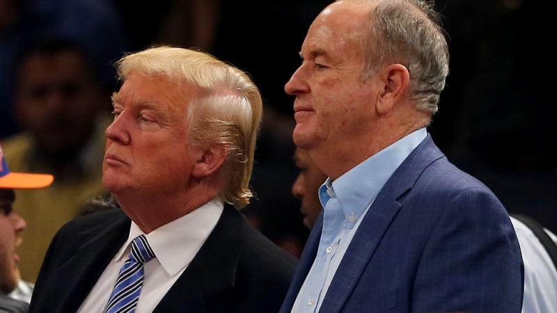 Donald Trump and Bill O'Reilly in 2014
