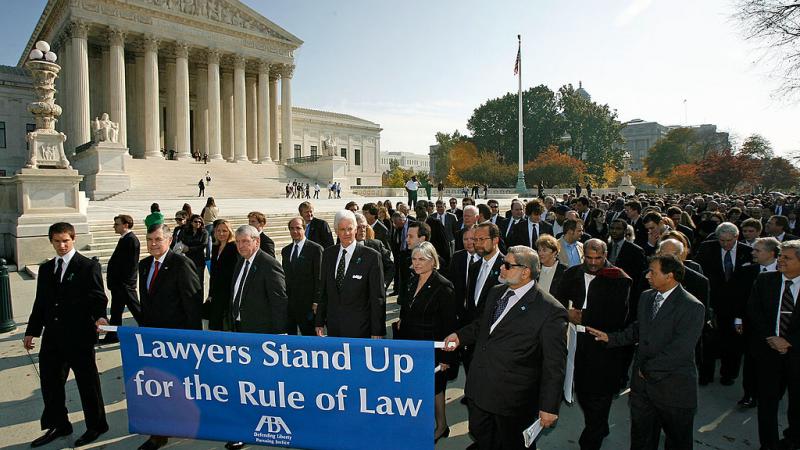 American Bar Association protest