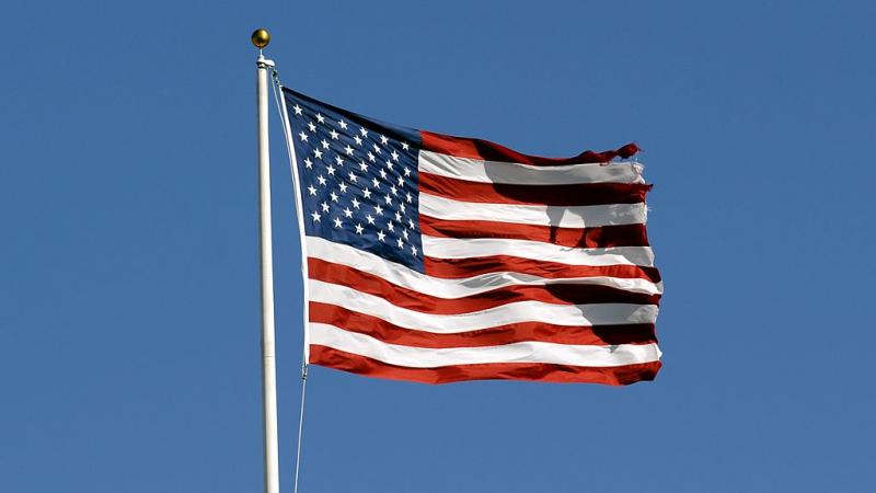 American flag in Florida in 2007