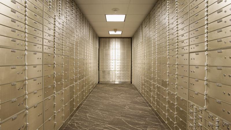 Safe deposit boxes