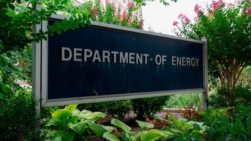The US Department of Energy building.