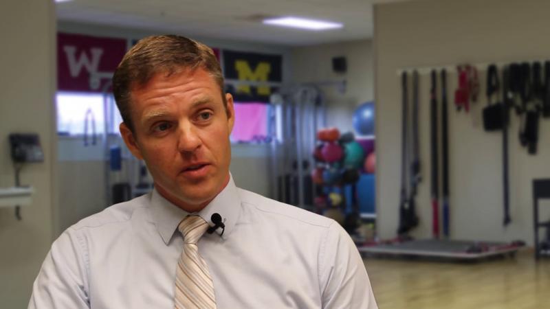 Doctor and school board member Jeremy Henrichs