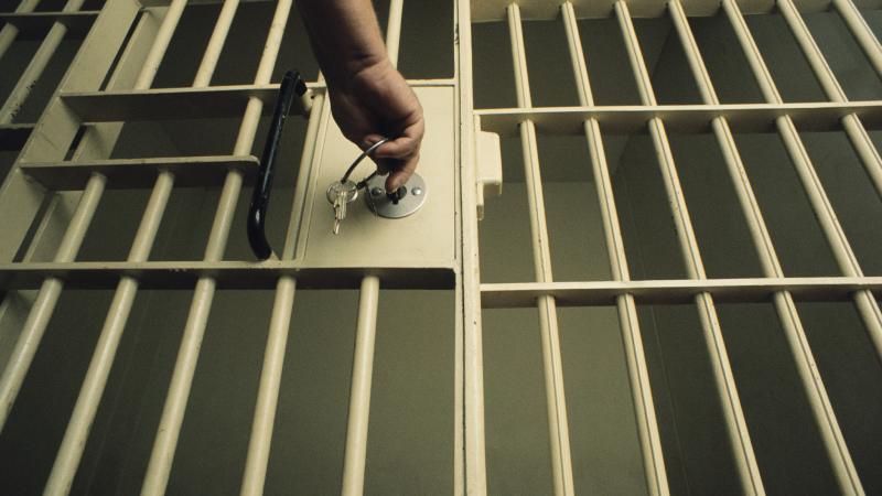 A jail cell