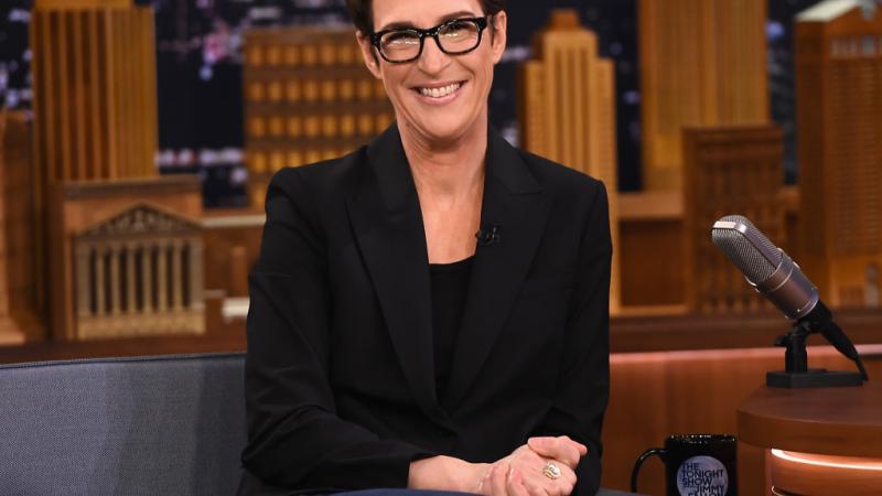  Rachel Maddow Visits "The Tonight Show Starring Jimmy Fallon" 