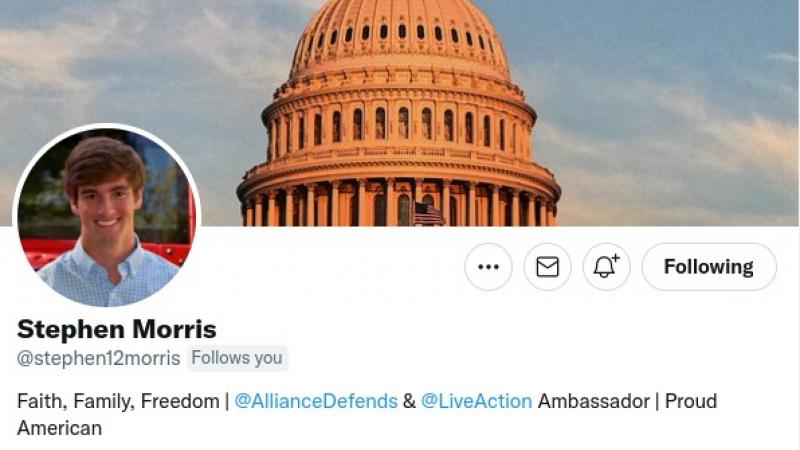 Auburn University Student Government Association judicial nominee Stephen Morris