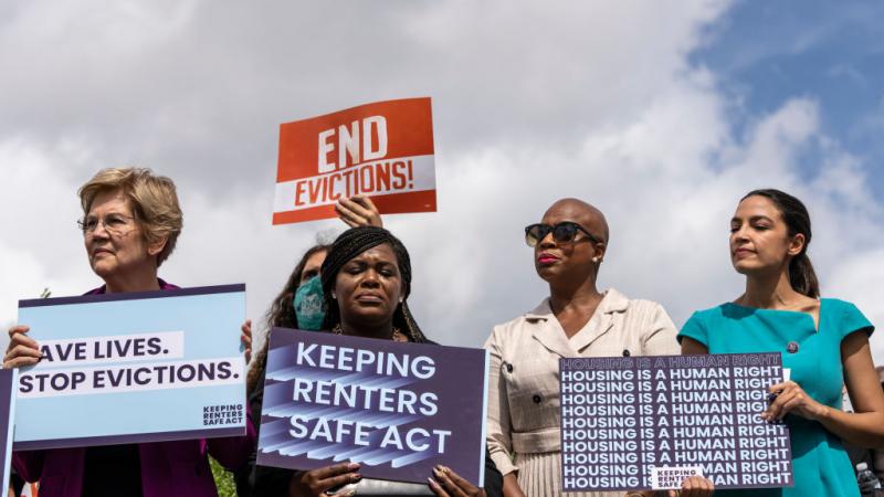 Democratic Legislators Hold News Conference To Introduce Rent Legislation