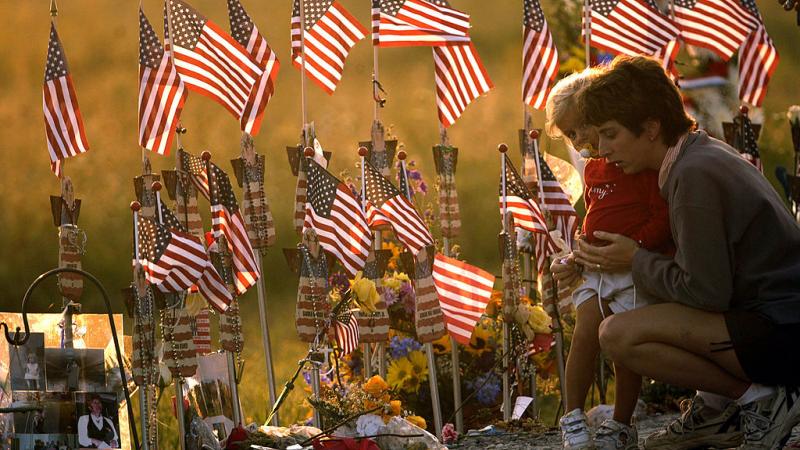 Remembrance at the scene of Flight 93 in Shanksville, Pa.