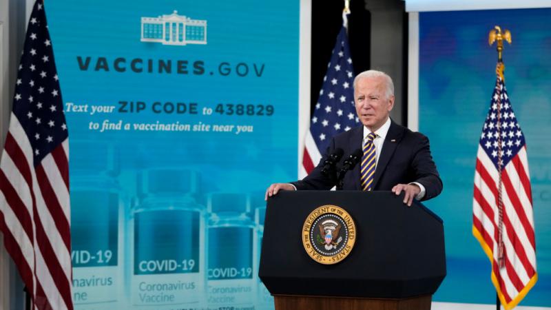 Biden urges vax mandates