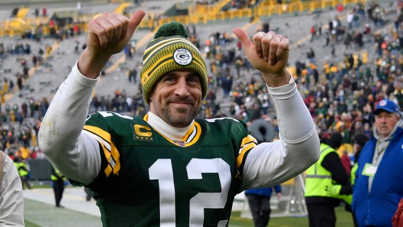 Green Bay Packers quarterback Aaron Rodgers