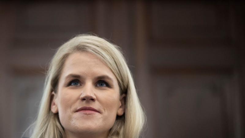 Frances Haugen, the Facebook whistleblower, testifies before a Senate panel
