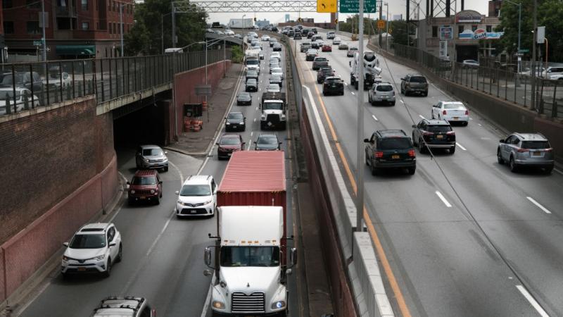 Climate change activists shut down busy NYC highway during rush-hour 