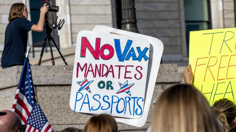 St. Paul, Minnesota, Stop the mandate protest