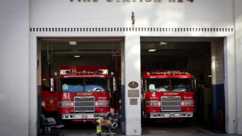 San Diego fire engines 