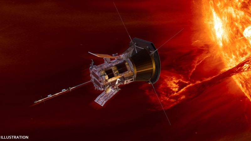 Parker Solar Probe illustration, Dec. 14, 2021