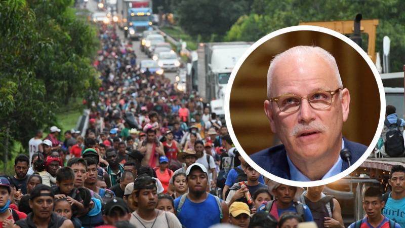 Chris Magnus, Migrant caravan