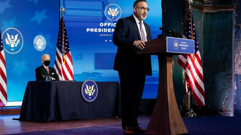 Education Secretary Miguel Cardona