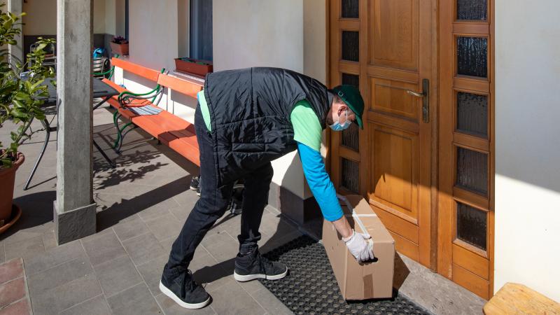 Pandemic package delivery