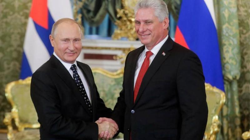 Vladimir Putin, Miguel Díaz-Canel Bermúdez