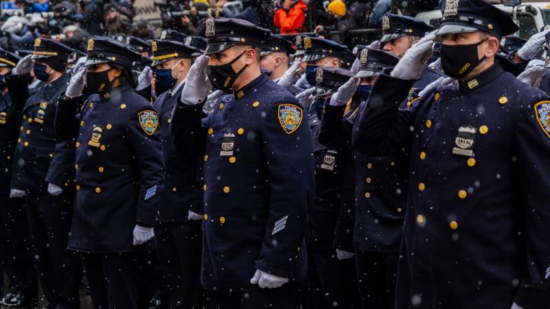 NYPD Funeral Rivera, Jan 2022