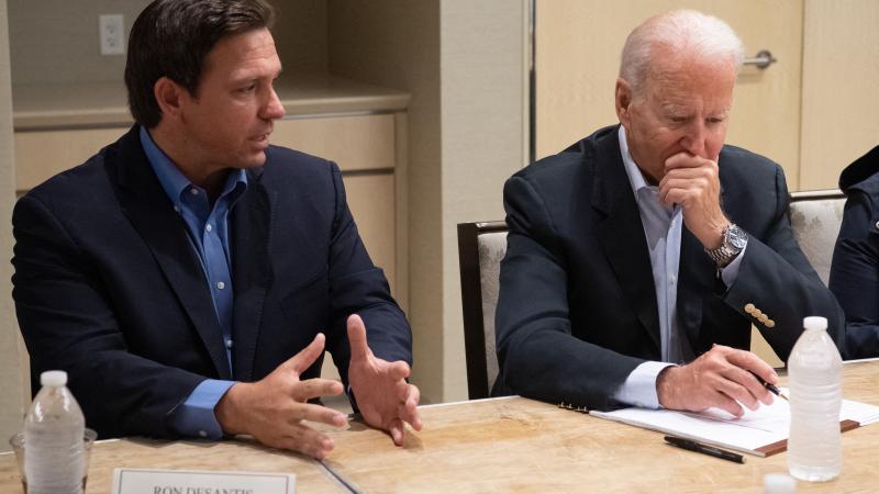 DeSantis Biden, July 1, 2021, Miami