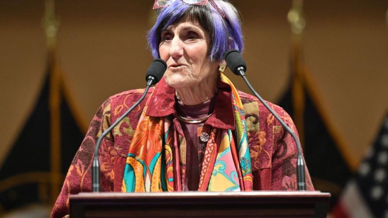 Rep. Rosa DeLauro on January 6, 2022. 