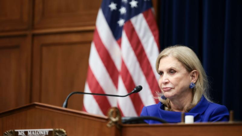 Committee Chair Rep. Carolyn Maloney, Nov. 2021