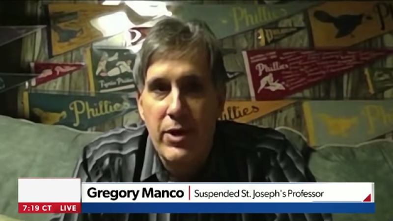 St. Joseph's University professor Gregory Manco