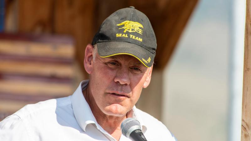 Republican Ryan Zinke, a contender for Montanas second congressional seat and former Interior Secretary