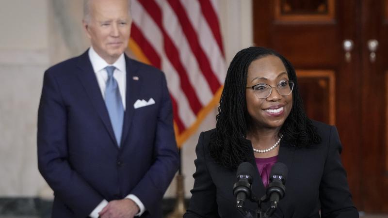 President Biden and Ketanji Brown Jackson