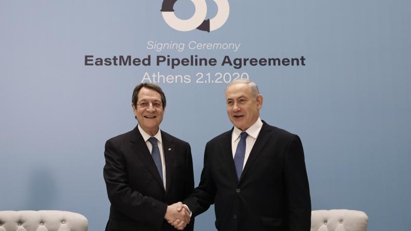Nicos Anastasiades and Benjamin Netanyahu