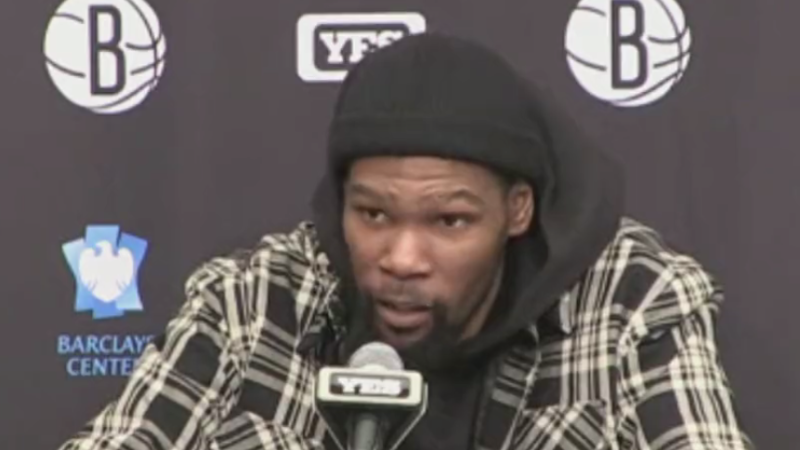 Brooklyn Nets star Kevin Durant