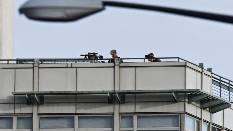 Law enforcement respond to the shooting in Washington, Apr. 22, 2022