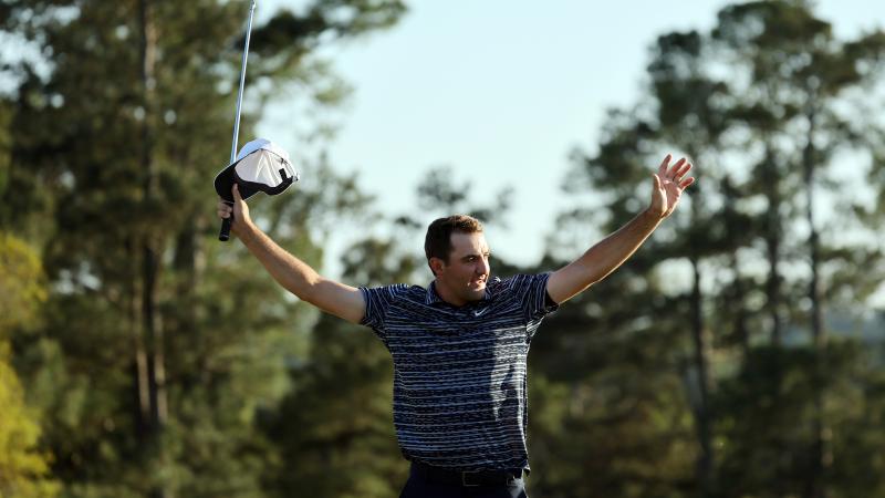 Scottie Scheffler, August, Ga., April 10, 2022