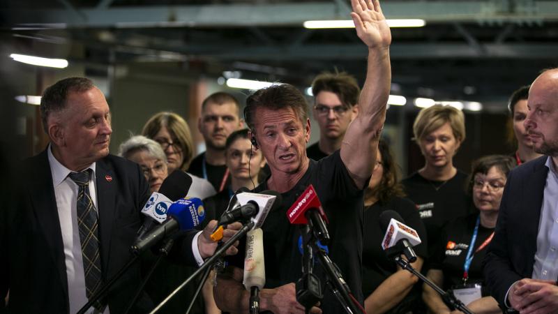 Sean Penn, March 25, 2022, Poland