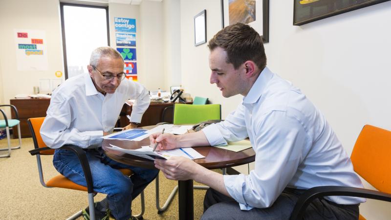 Robby Mook and John Podesta