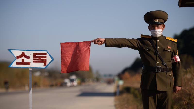 North Korea officer, Oct. 29, 2020