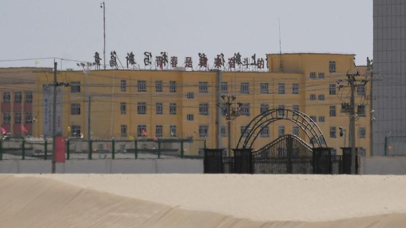 A facility believed to be an Uighur detention camp
